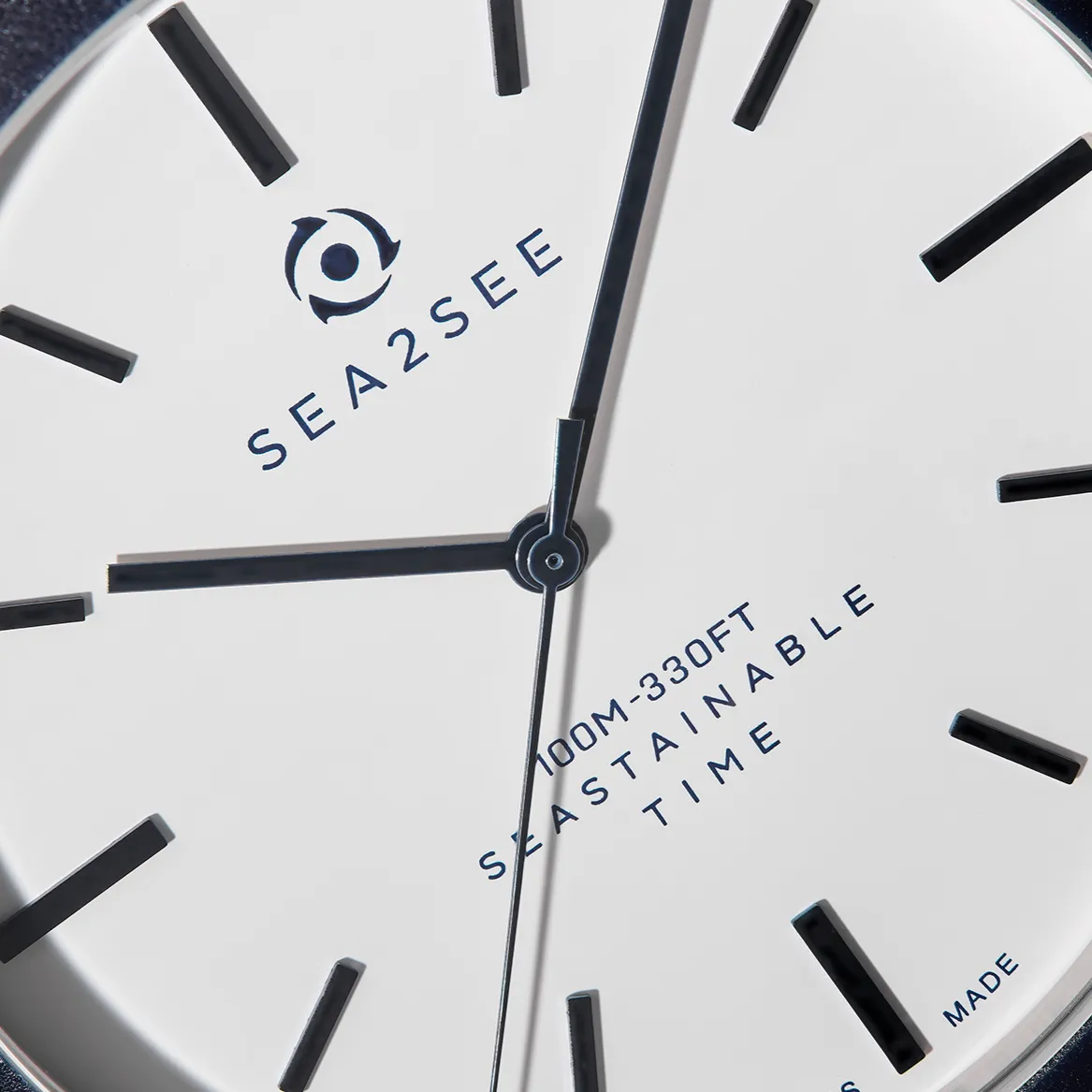 Sea2See Naxos 01 orologio blu bianco 41 mm