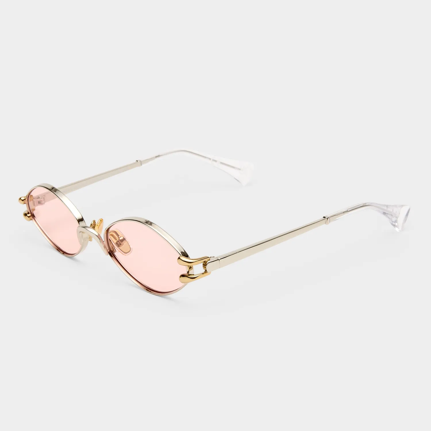 Le Specs Numero Quince occhiali da sole argento ovali