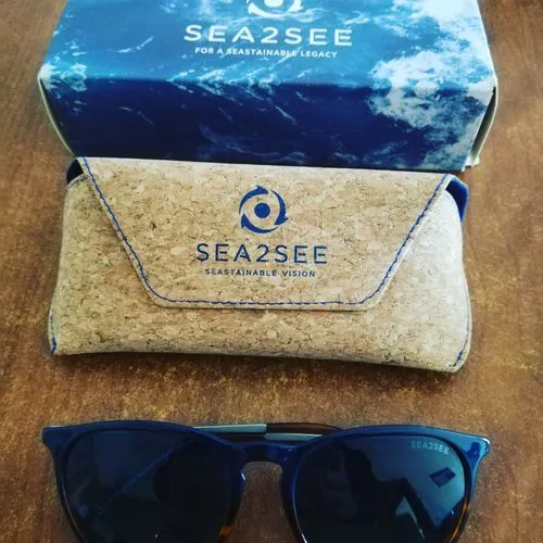Sea2See Alex occhiali da sole neri sfumati