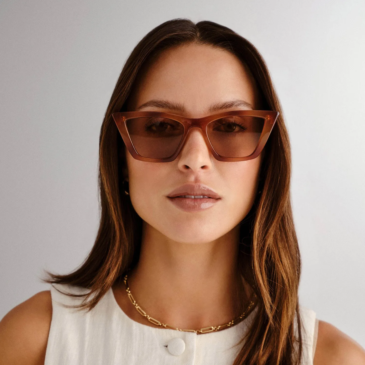 Le Specs Velodrome occhiale da sole tartarugato cat-eye