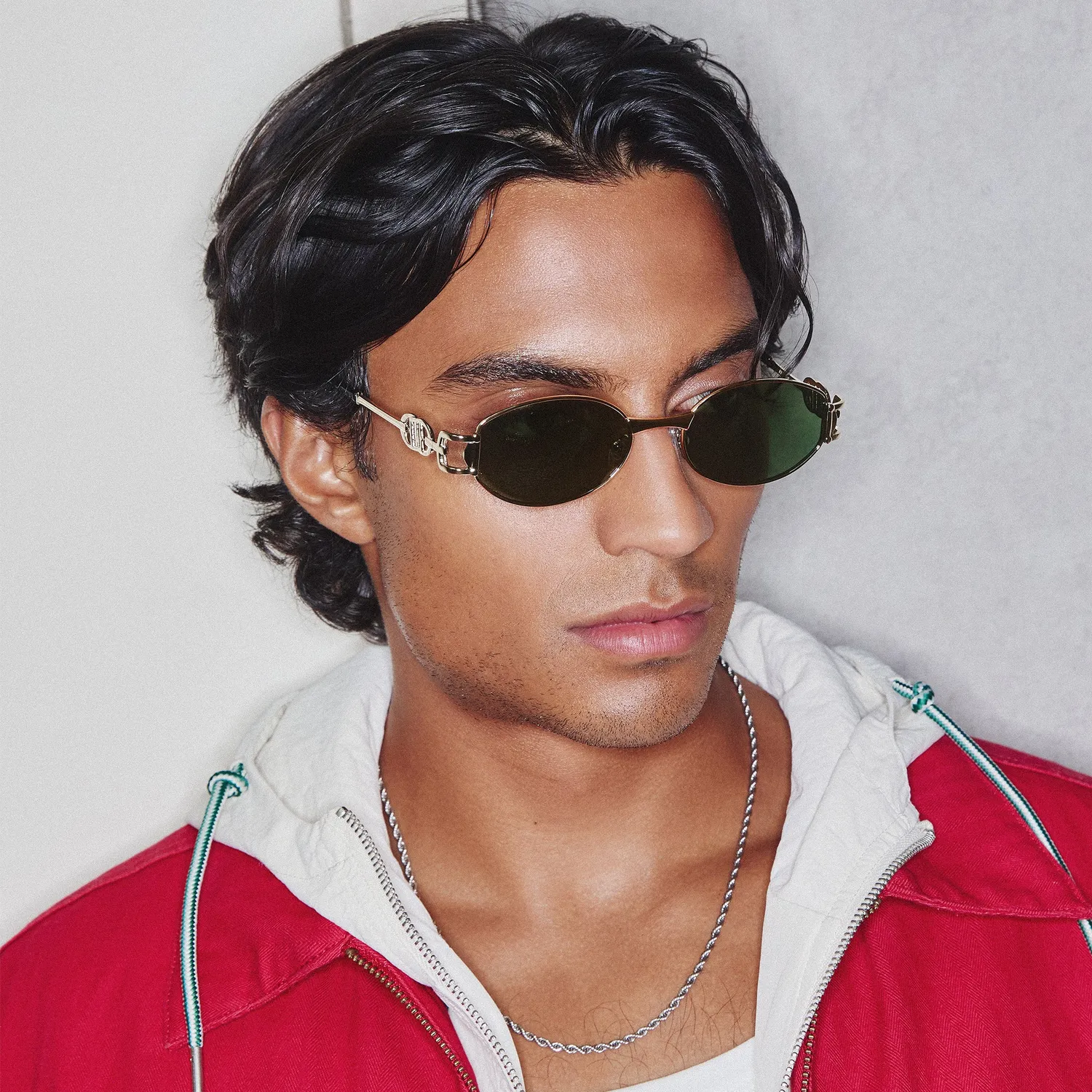 Le Specs The Forbidden occhiali da sole silver ovali