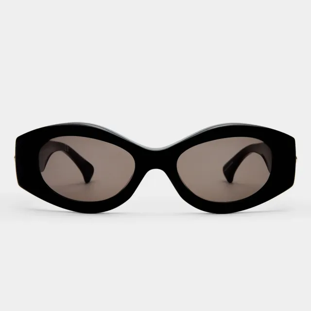 Le Specs Wanderlust occhiale da sole nero acetato