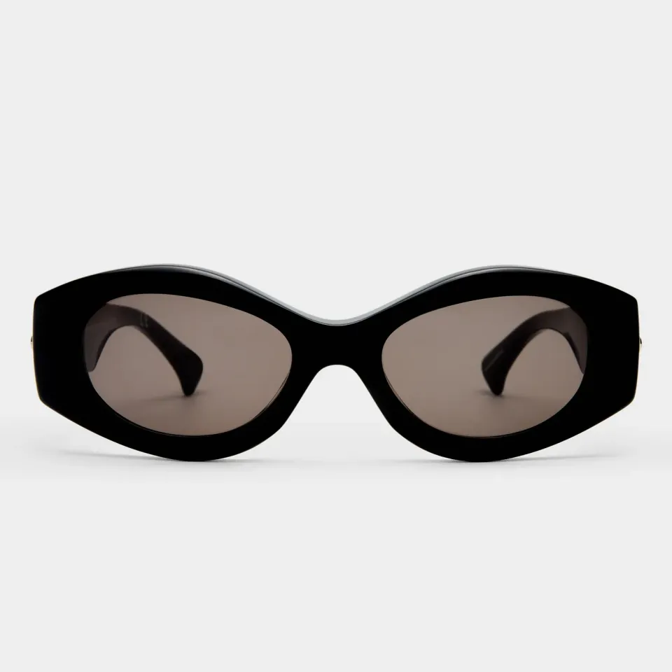 Le Specs Wanderlust occhiale da sole nero acetato