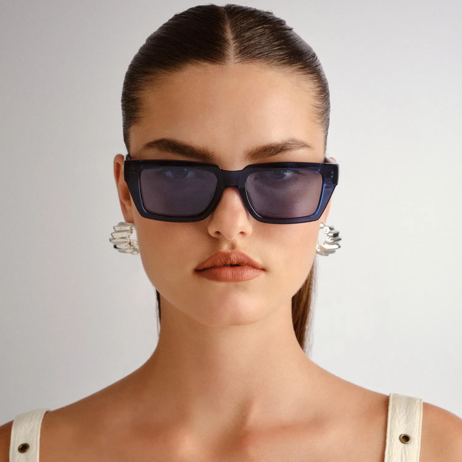 Le Specs Nocturnal Habit occhiali da sole midnight specchiati