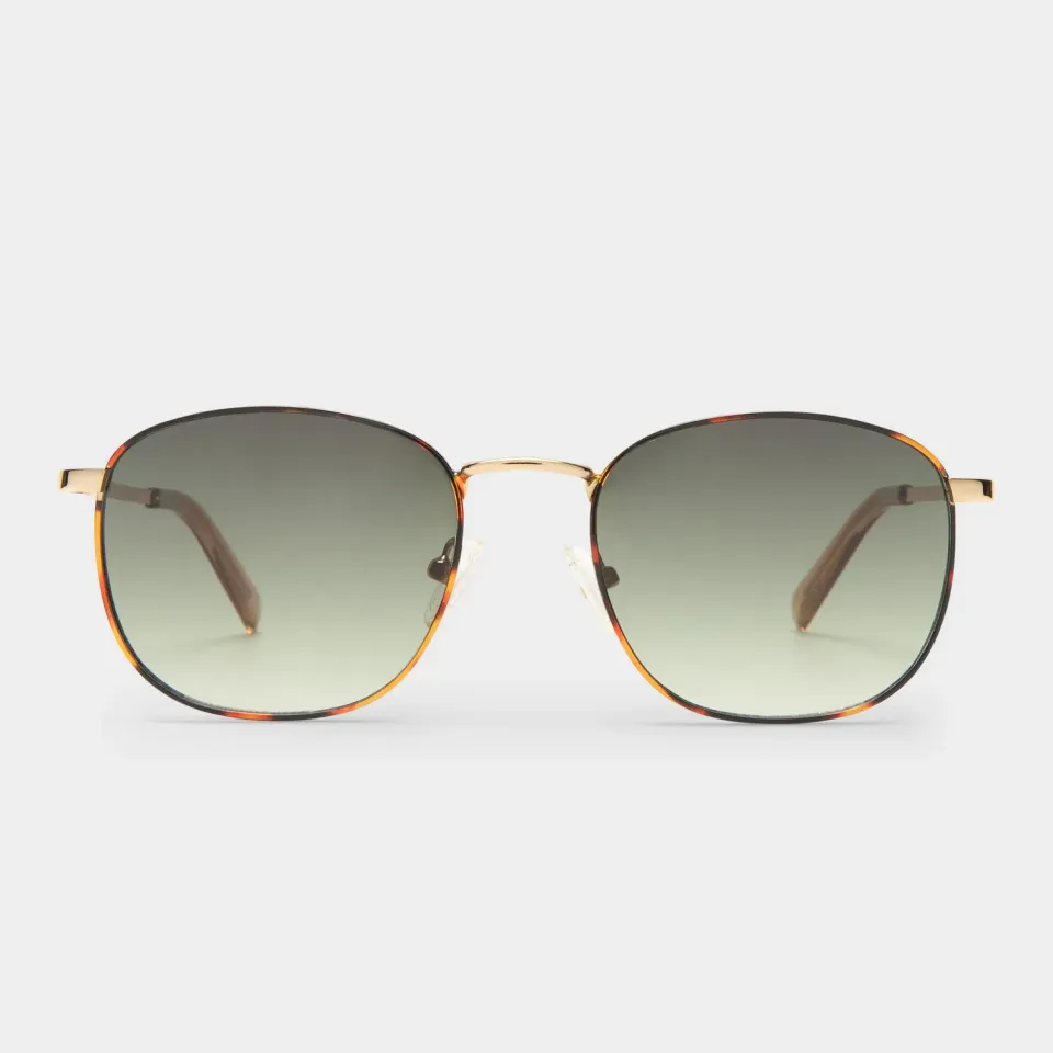 Le Specs Neptune Deux occhiali da sole bright gold tort