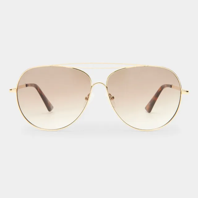 Le Specs Abracadabra occhiale da sole aviatore oro