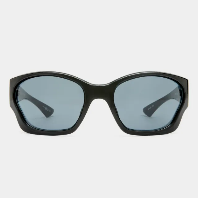 Le Specs Salacious occhiale da sole nero avvolgente