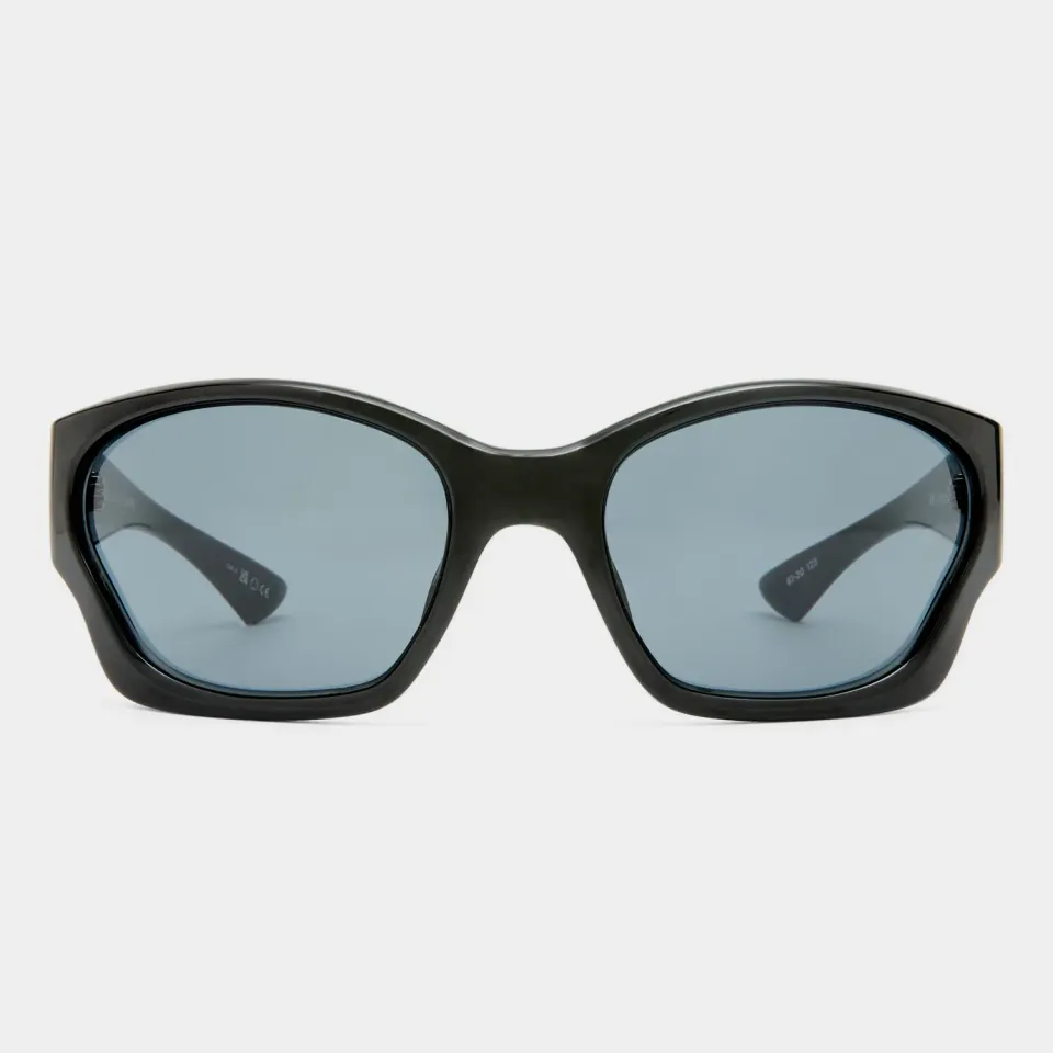 Le Specs Salacious occhiale da sole nero avvolgente