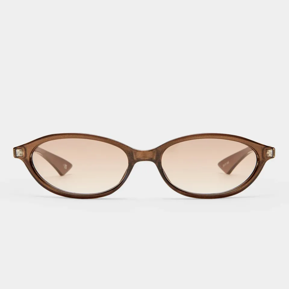 Le Specs Duskfall occhiali da sole pearl chocolate sfumati