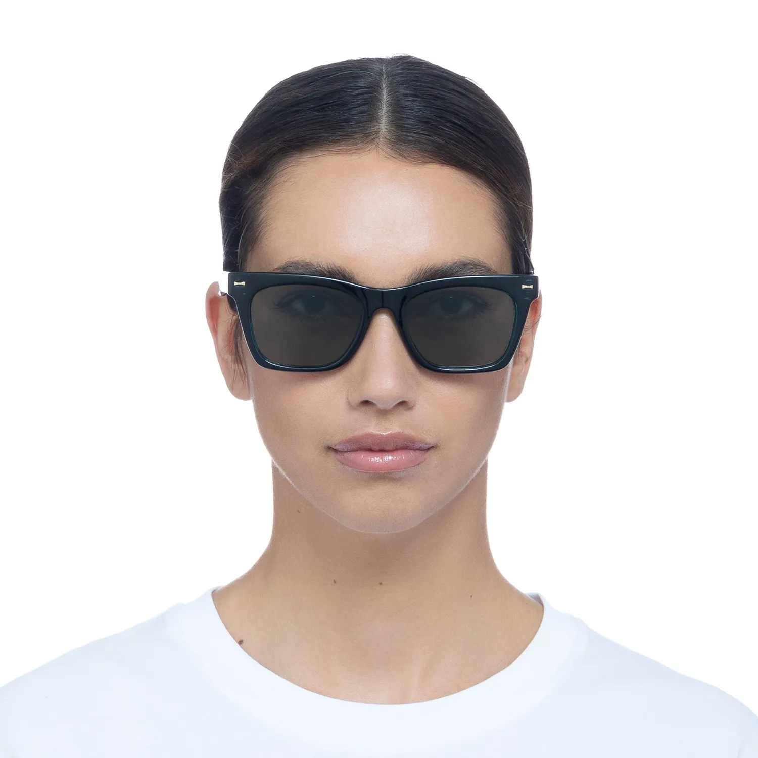Le Specs Chante occhiale da sole verde bottiglia