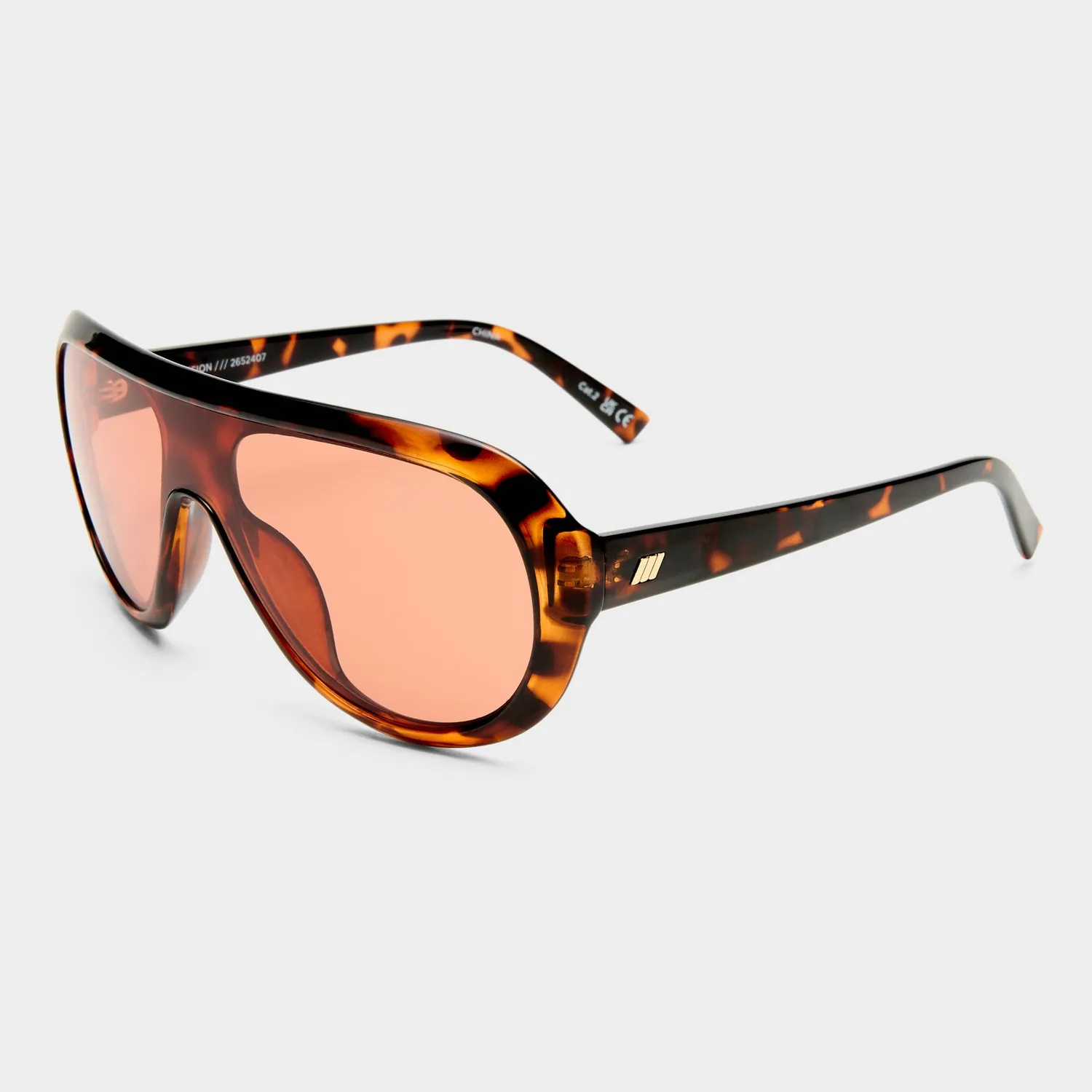 Le Specs Obsession occhiale da sole tartarugato cinnamon