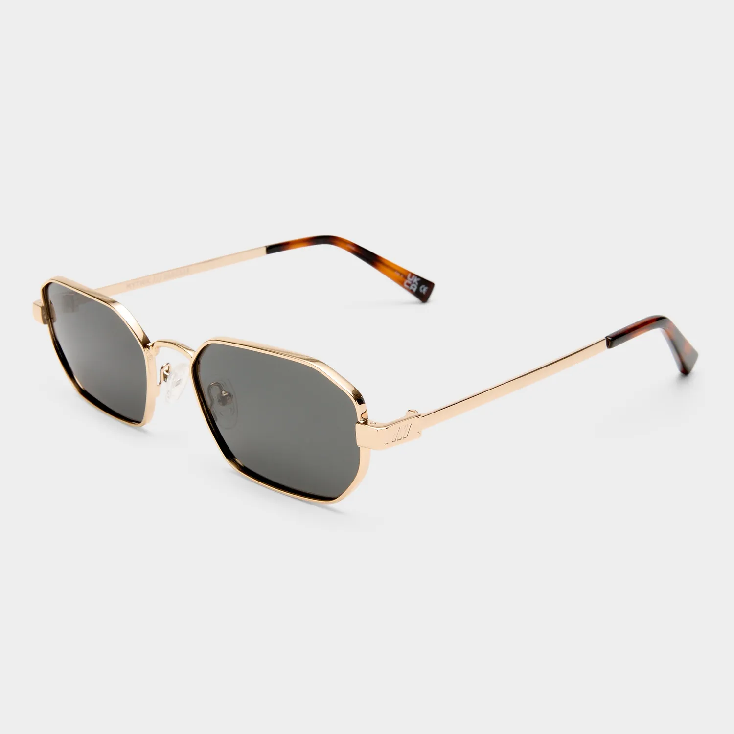 Le Specs Mythic occhiali da sole gold smoke polarizzati