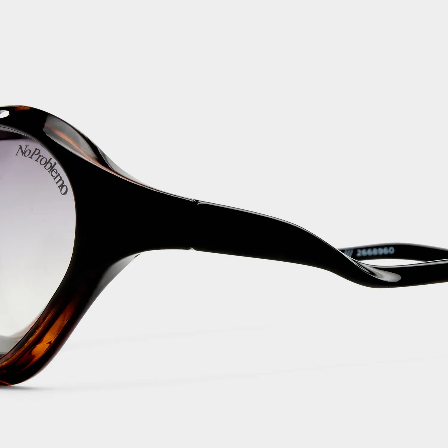 Le Specs Iris occhiali da sole black tort shield