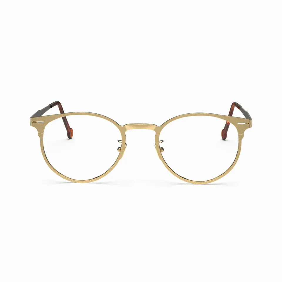 Hemmet America The Seattle occhiali da vista Gold in alluminio
