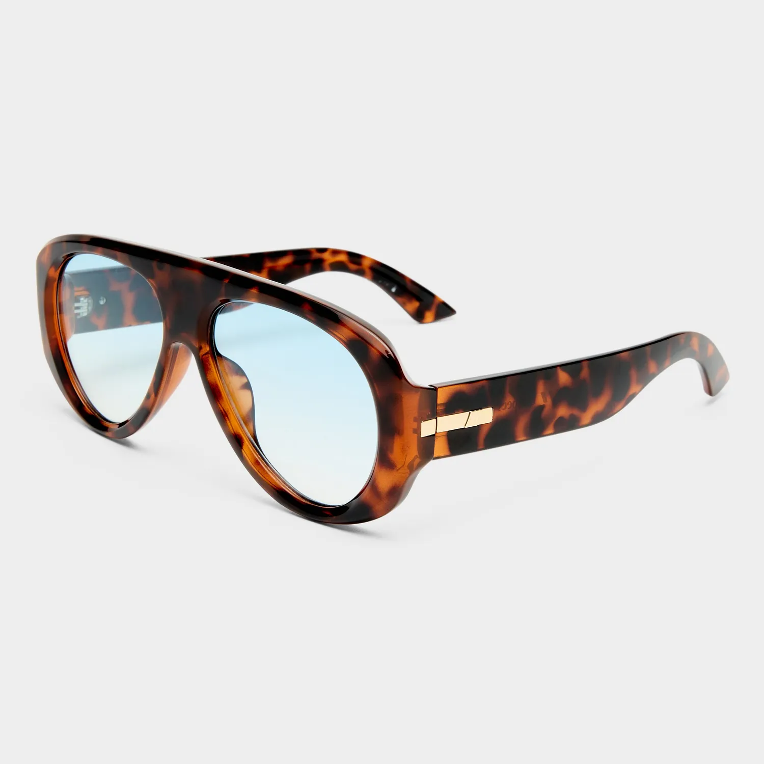 Le Specs Dream Boat occhiali sole tartarugati sfumati