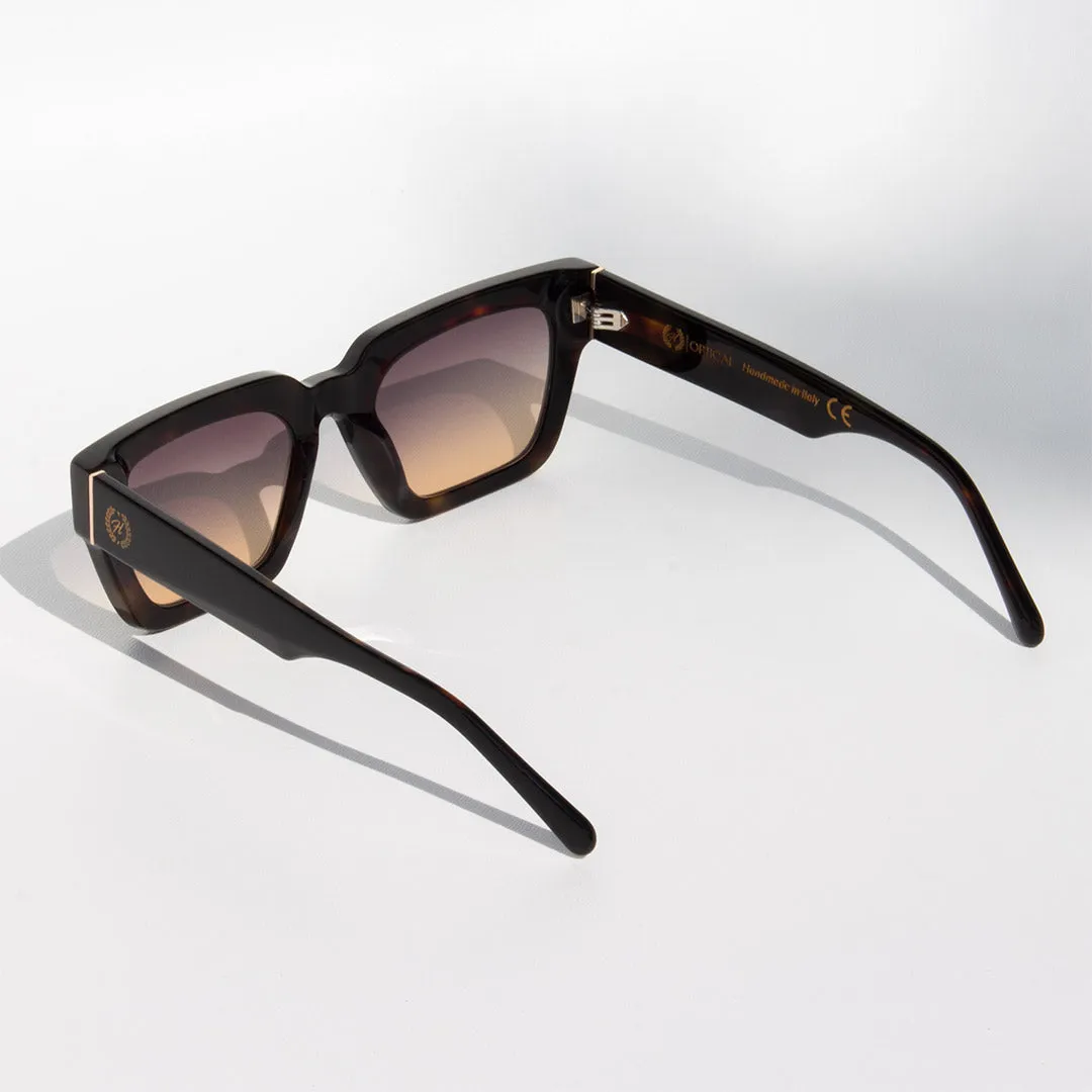 Hemmet Icon H Optical occhiale da sole oversize quadrato glam