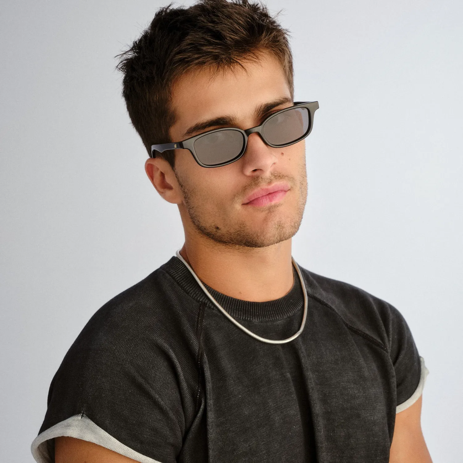 Le Specs Echelon + occhiali da sole neri piatti