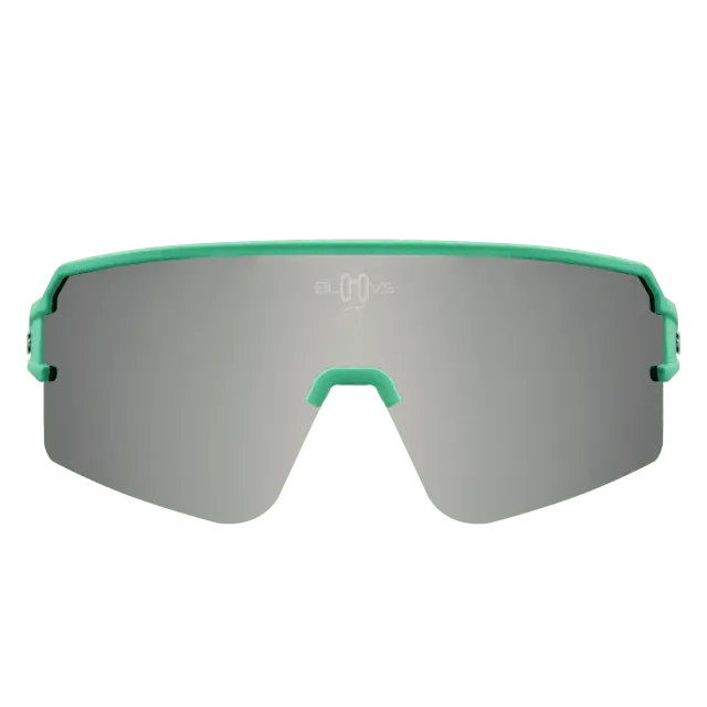 Bloovs Flandes Verde Opaco Argento occhiale sole