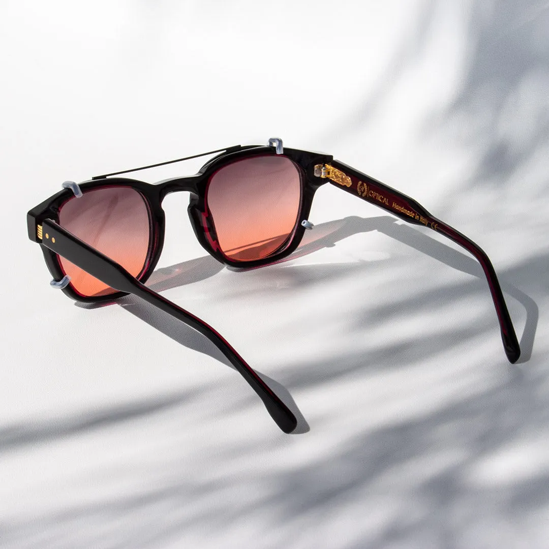 Hemmet America Eclectic clip-on bicolore unisex