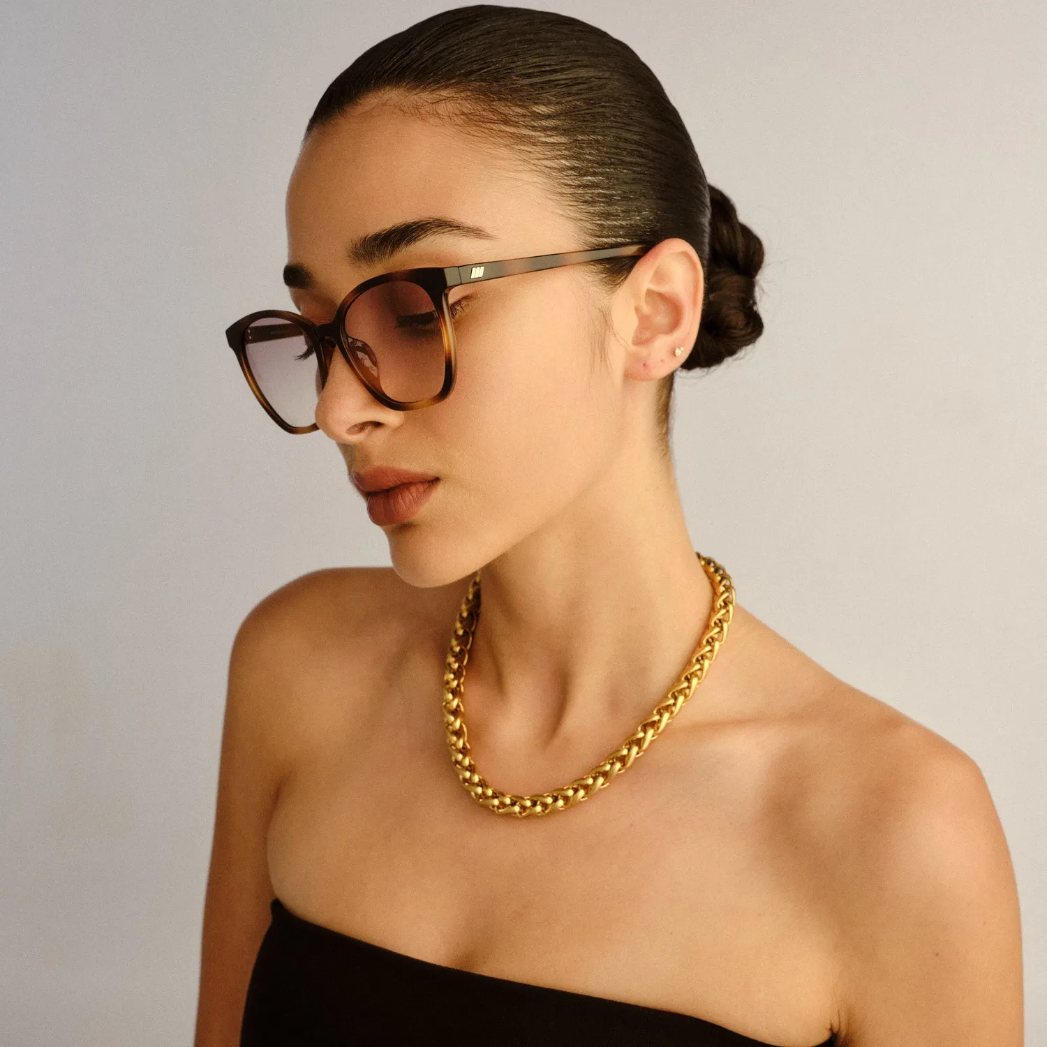 Le Specs Nirvana occhiale da sole tartarugato cat-eye