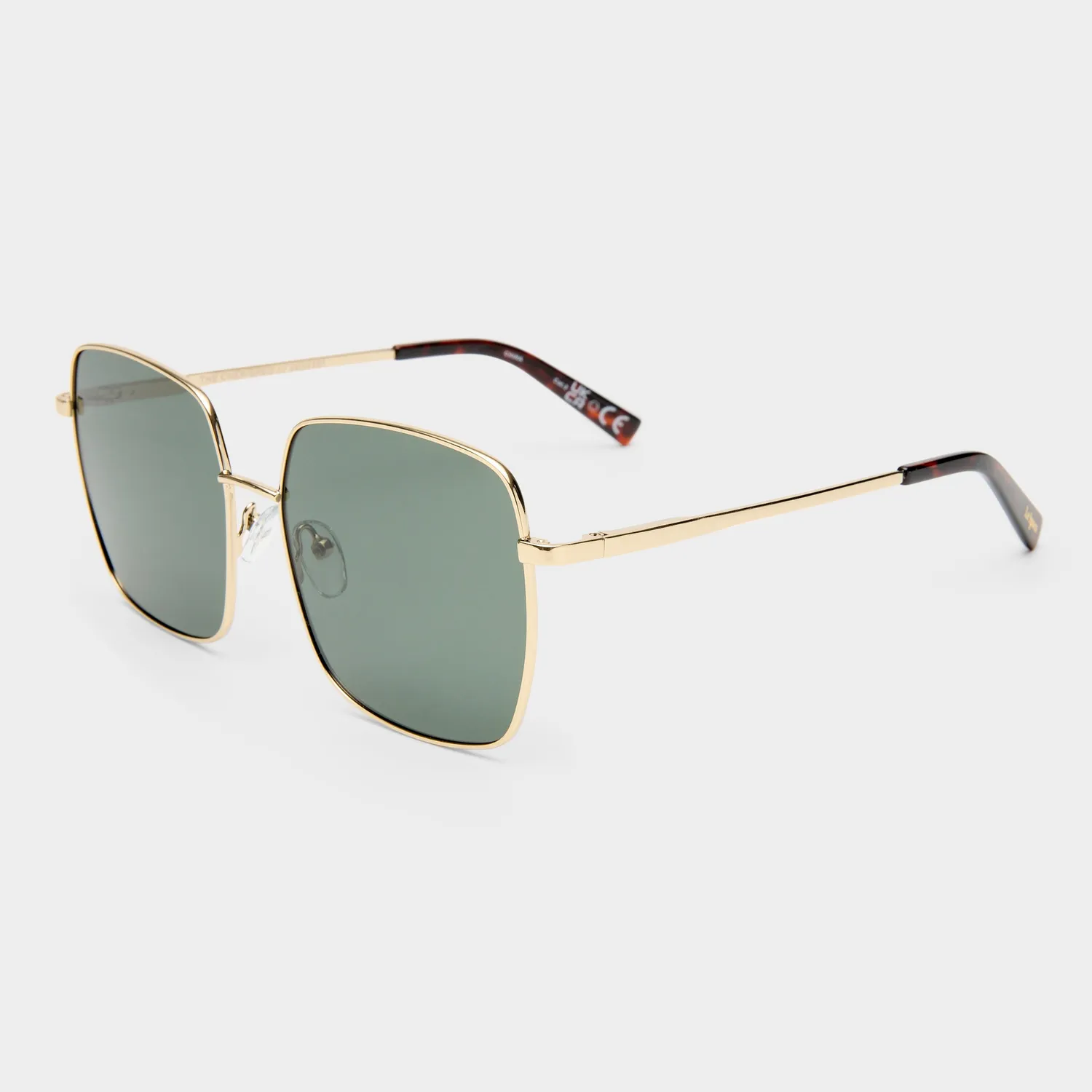 Le Specs Cherished occhiali da sole oro khaki polarizzati