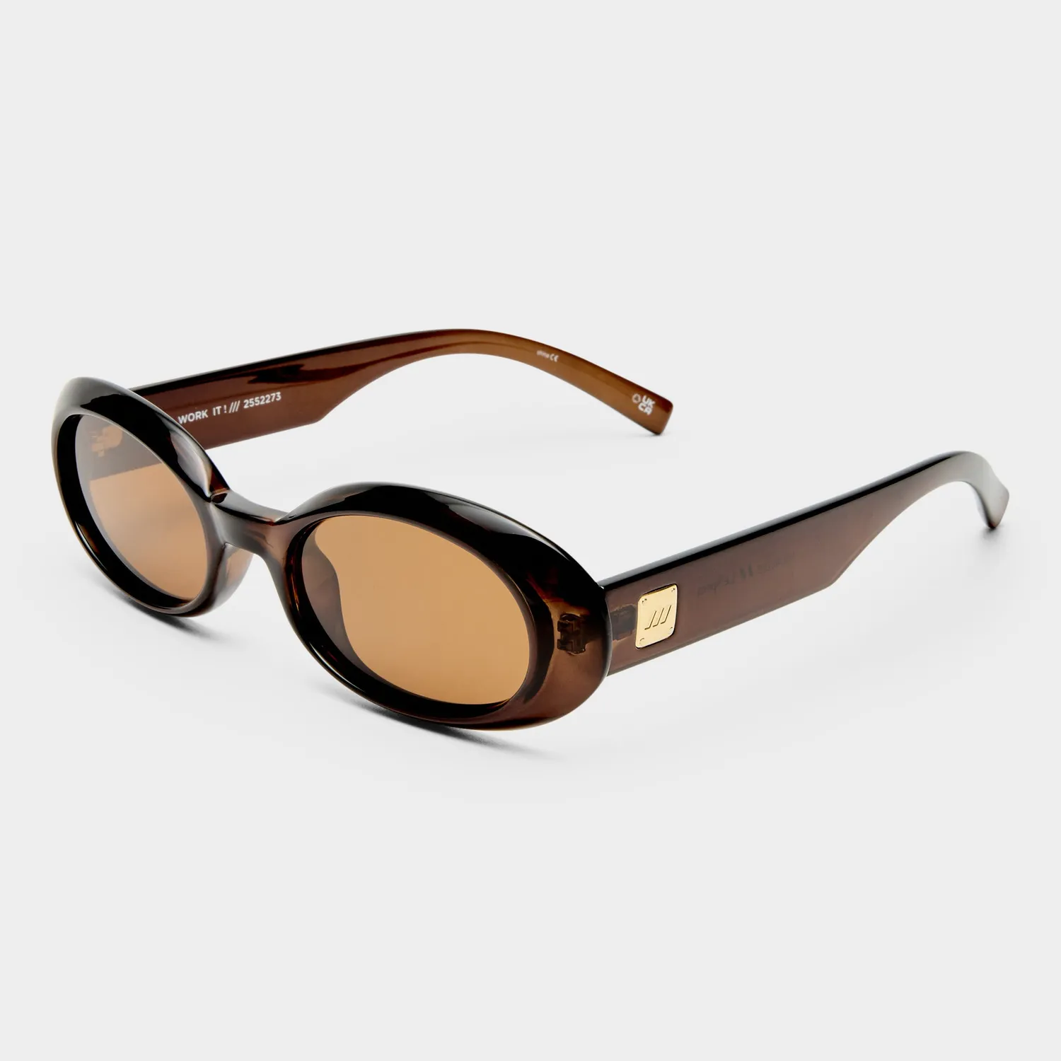 Le Specs Work It! occhiali da sole cocoa polarizzati