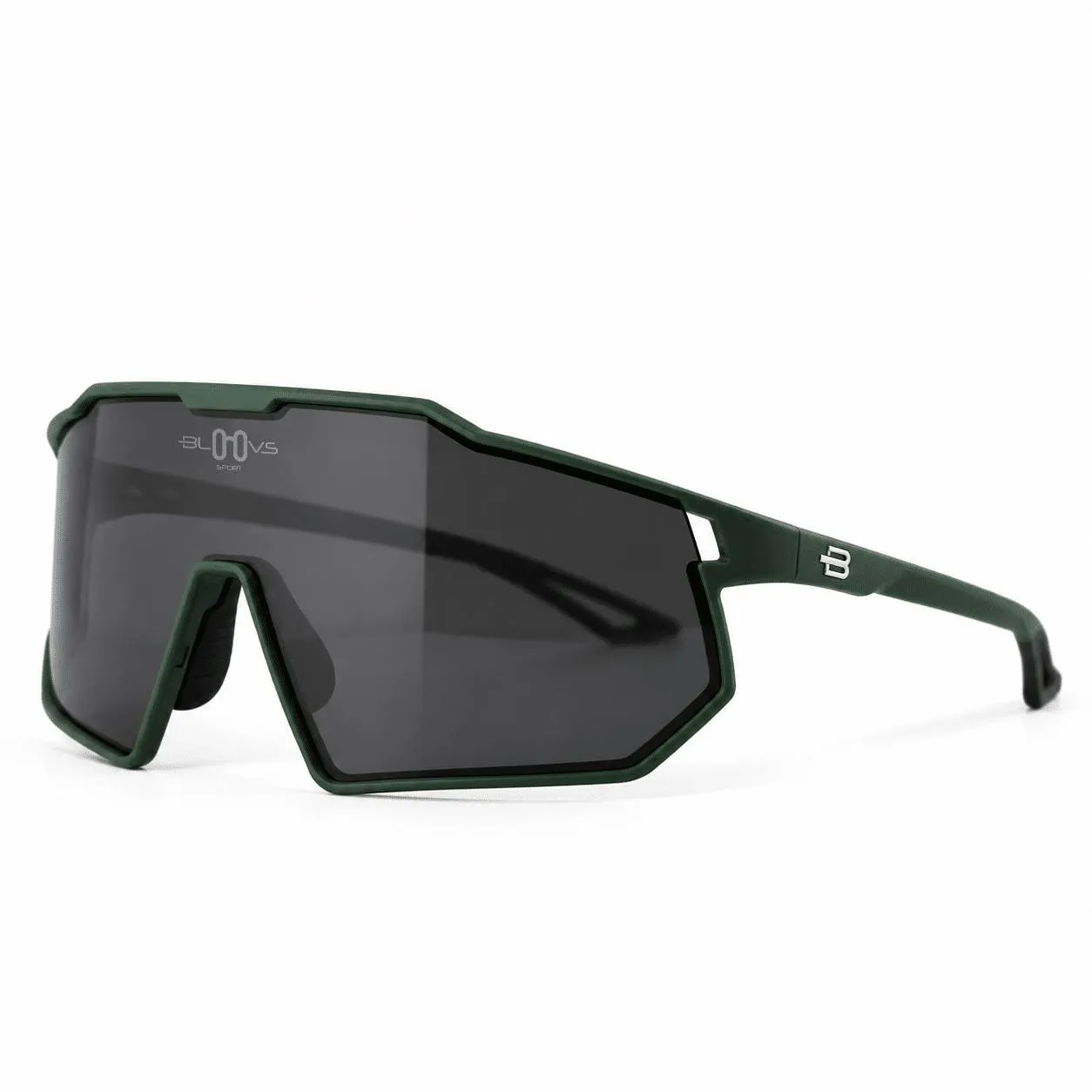 Bloovs Verbier Dark Green Carbon occhiale sole
