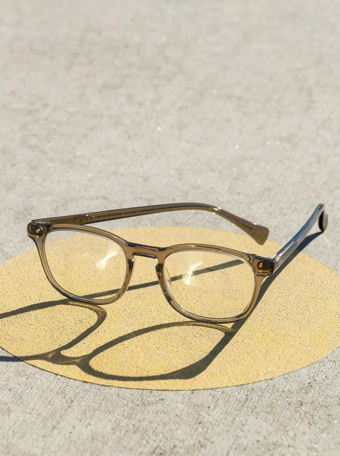 Raen St. Malo II occhiali da vista Ash Clear 50 tondi