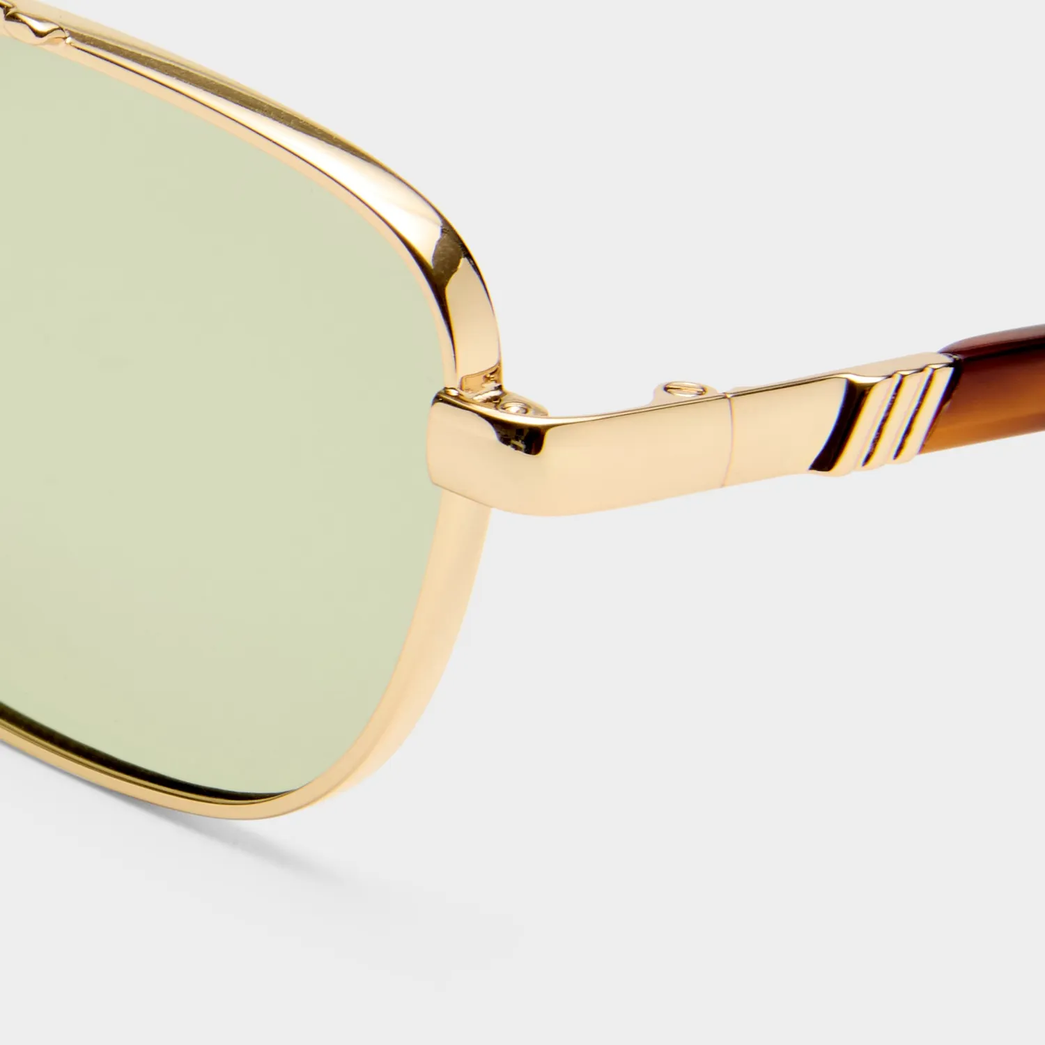 Le Specs Le Mimi occhiale da sole gold moss aviatore