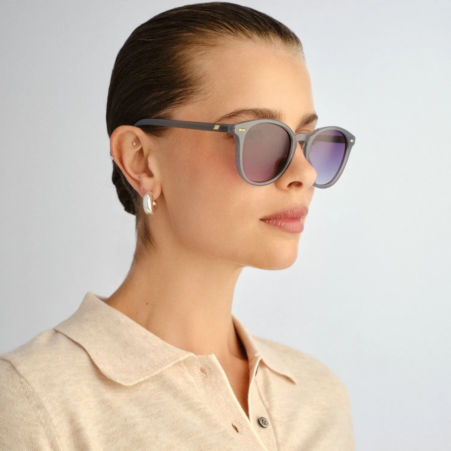 Le Specs Bandwagon occhiale da sole grigio sfumato
