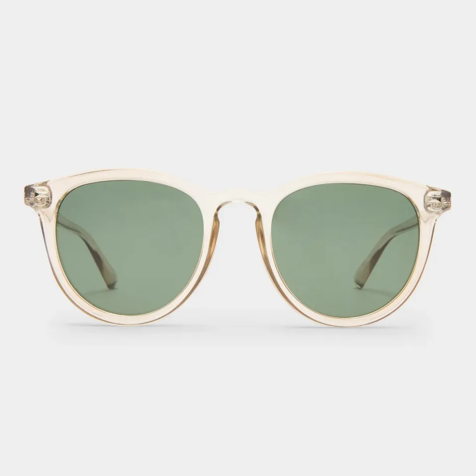 Le Specs Fire Starter occhiale da sole beige polarizzato