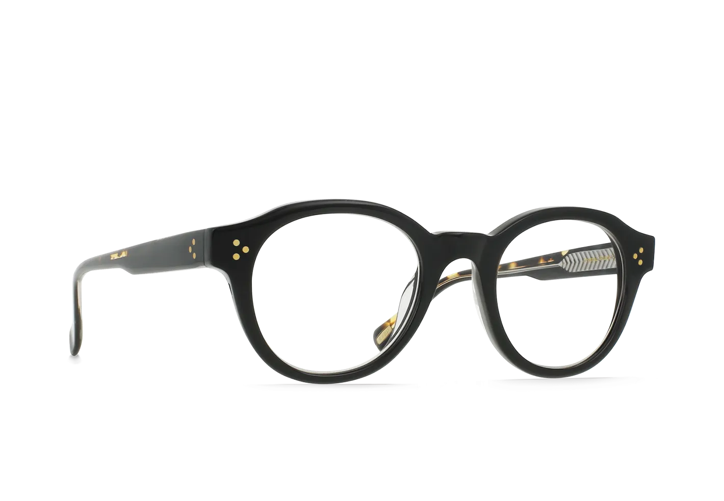 Raen Neelan montatura da vista Crystal Black 48 rotonda