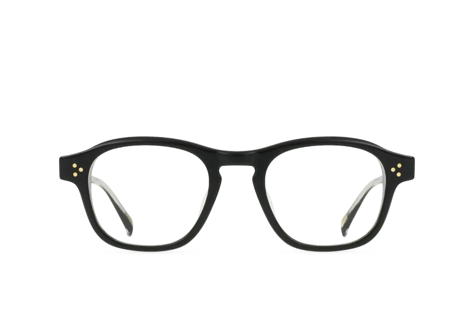 Raen Lavoy occhiali da vista Crystal Black 49 squadrati