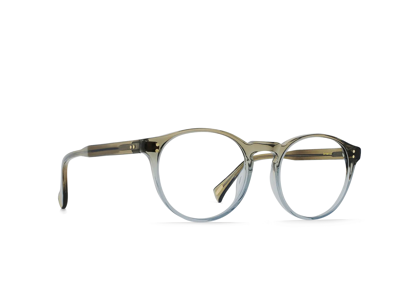 Raen Beal Fernwood Clear 50 montatura da vista tonda