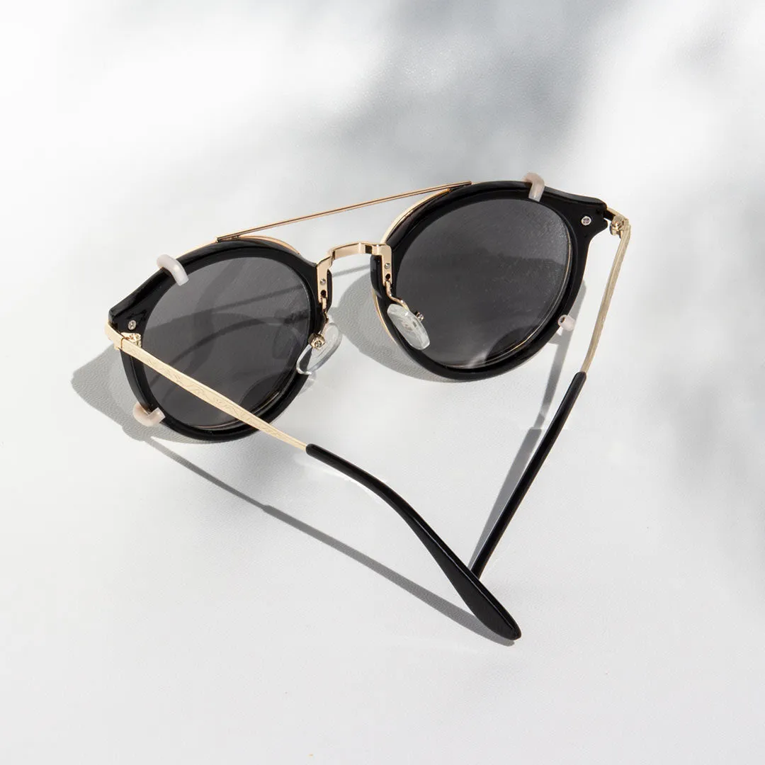 Hemmet Vintage Raider Clip S2 occhiali da sole nero polarizzato
