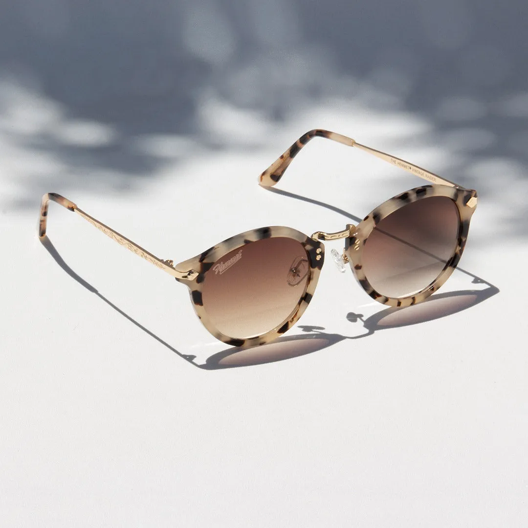 Hemmet Vintage Raider Deluxe occhiale da sole marrone chiaro