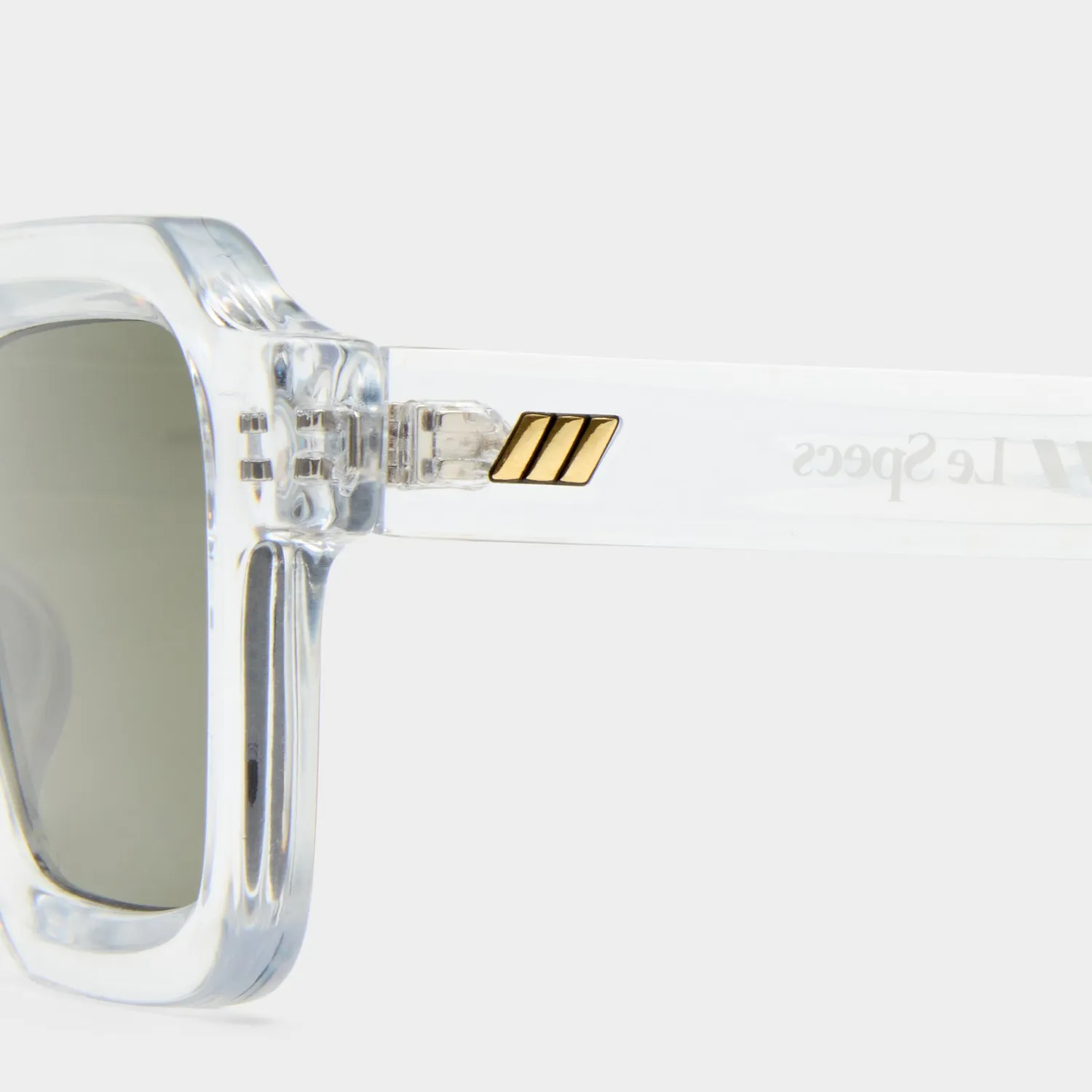 Le Specs Impossible occhiali da sole clear verdi