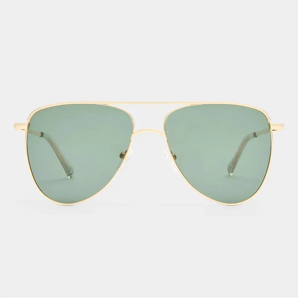 Le Specs The Duke occhiale aviatore oro polarizzato