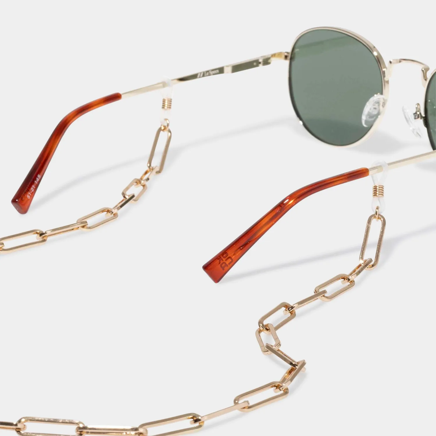 Le Specs Bold Link Neck Chain catenella oro