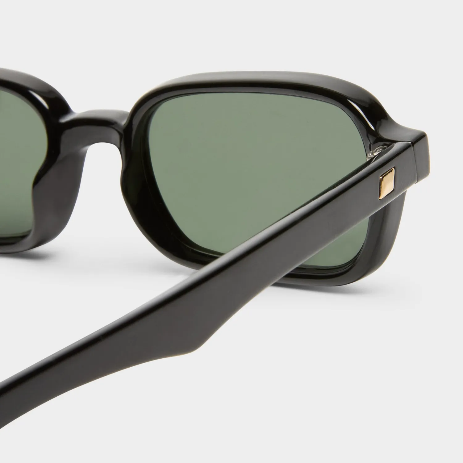Le Specs Pilferer occhiali da sole nero khaki mono