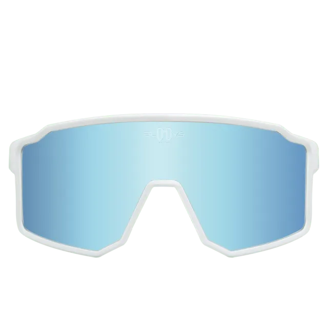 Bloovs Copenhagen Bianco Ghiaccio Blu occhiali da sole polarizzati