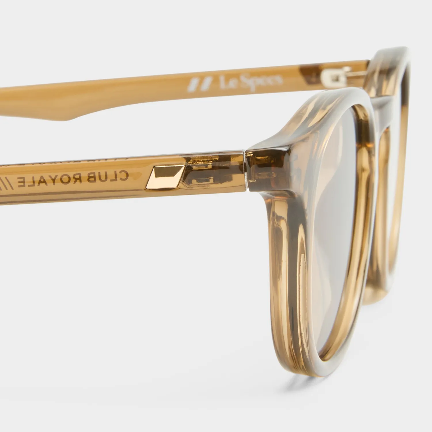 Le Specs Club Royale occhiale da sole umber rotondo