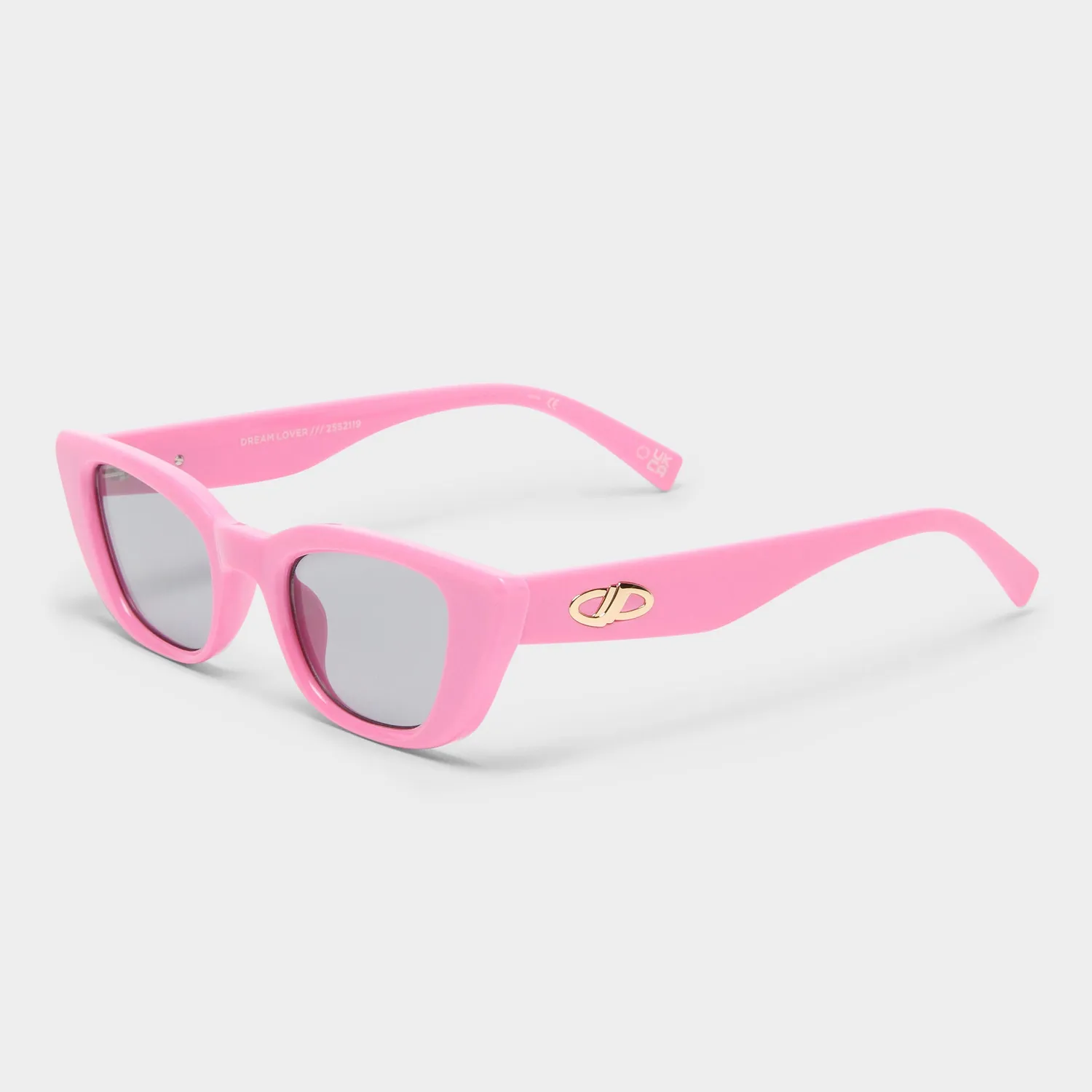 Le Specs Dream Lover occhiale sole rosa cat-eye fumo
