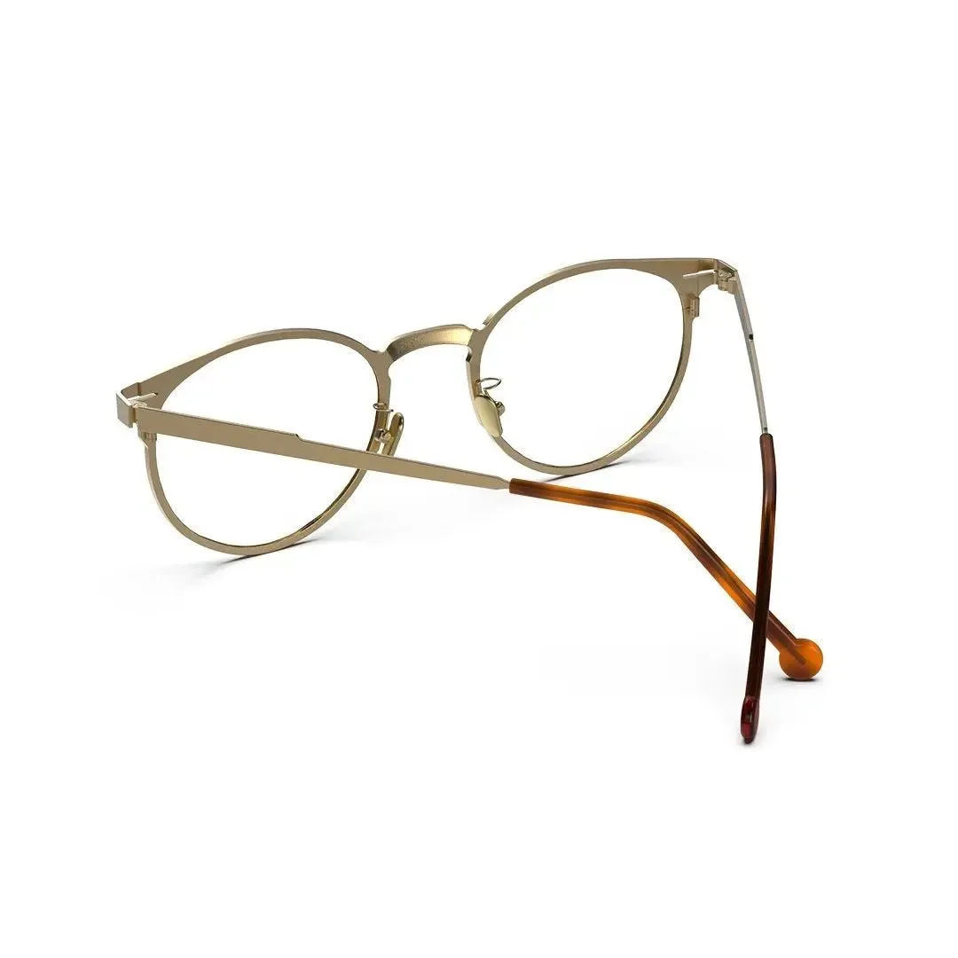 Hemmet America The Seattle occhiali da vista Gold in alluminio