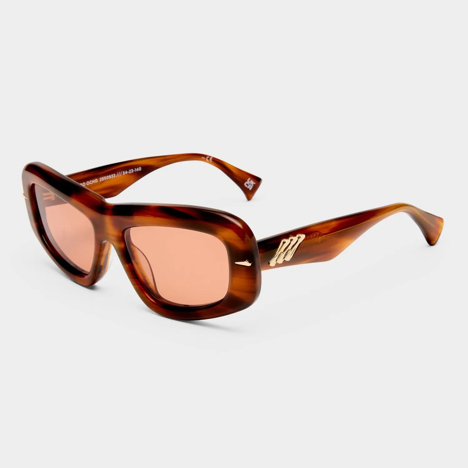 Le Specs Numero Ocho occhiali da sole teak shield
