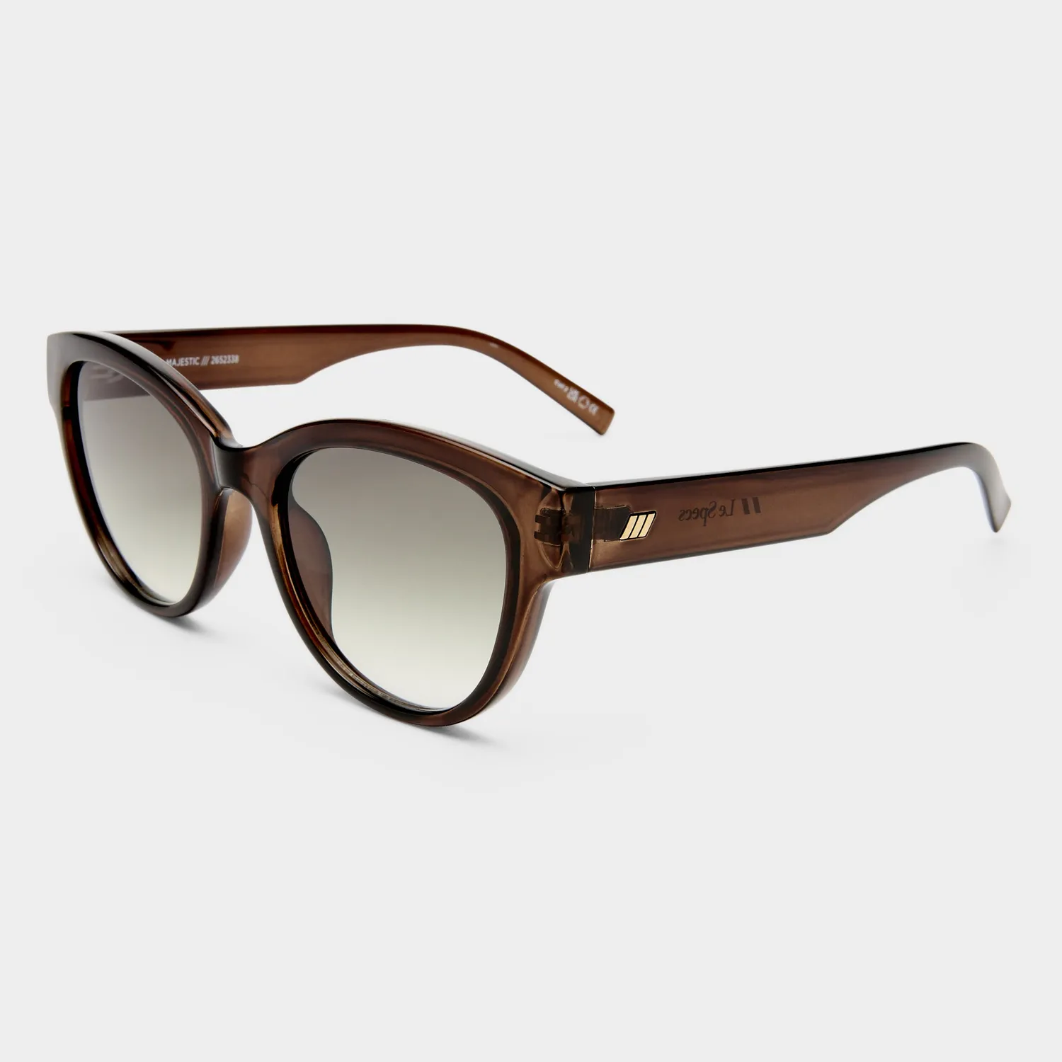 Le Specs Majestic occhiale da sole coco tondo lenti sfumate