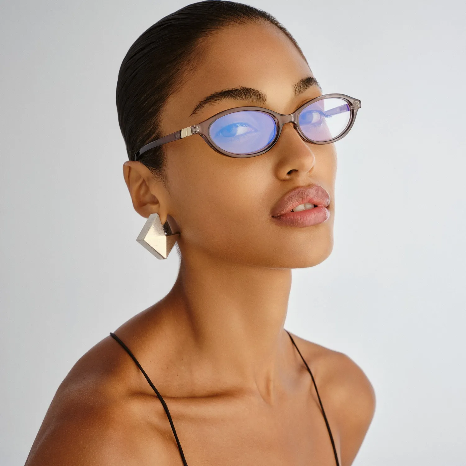 Le Specs Duskfall occhiale luce blu shadow ovale
