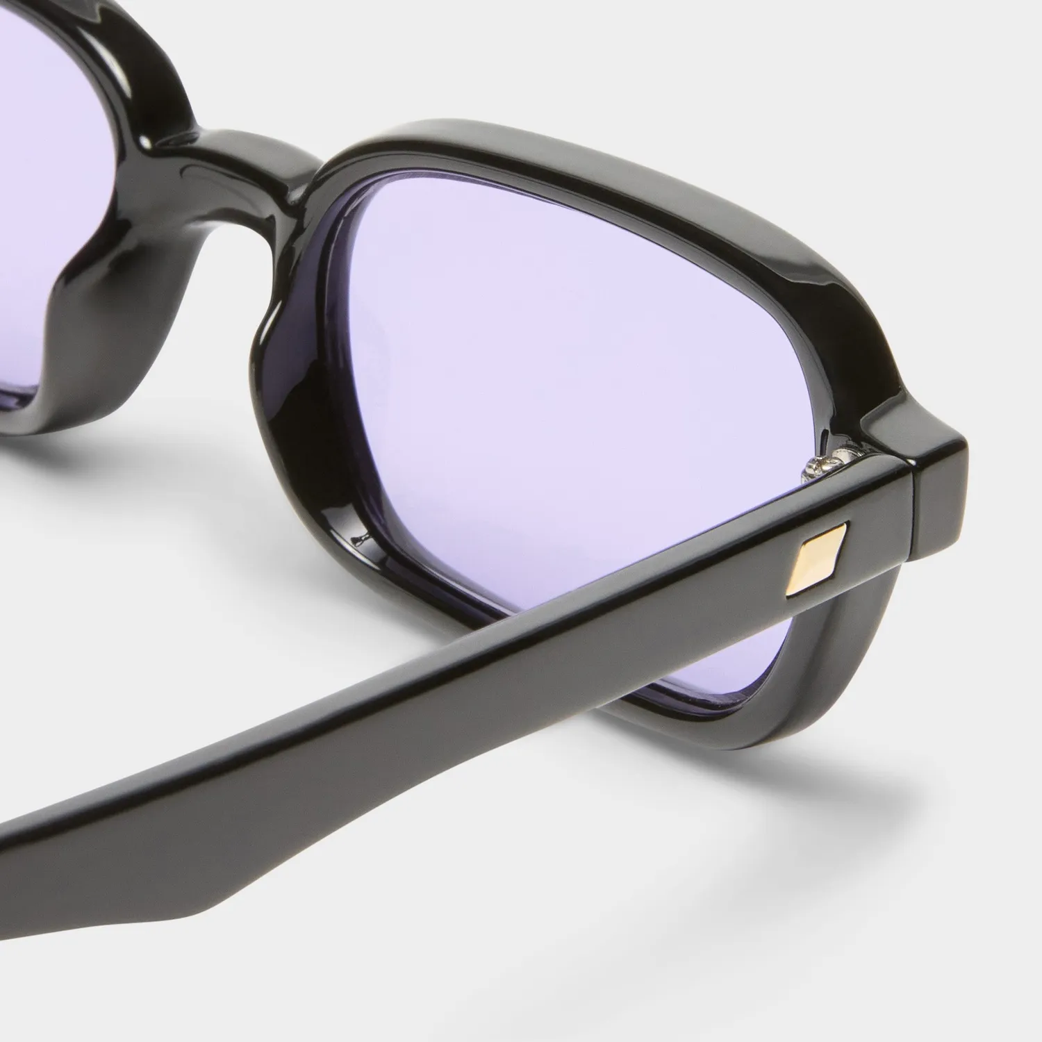 Le Specs Pilferer occhiali da sole nero lilla