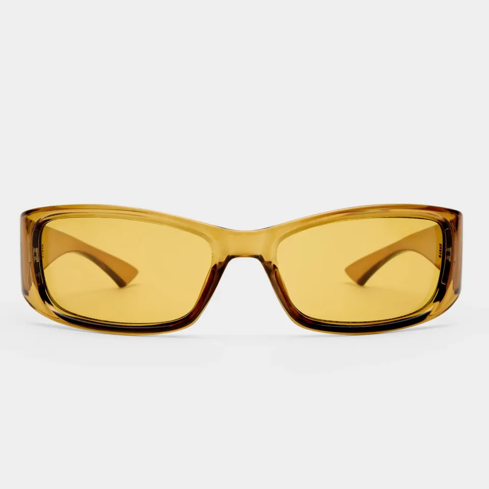 Le Specs Du Jour occhiali da sole ocra avvolgenti