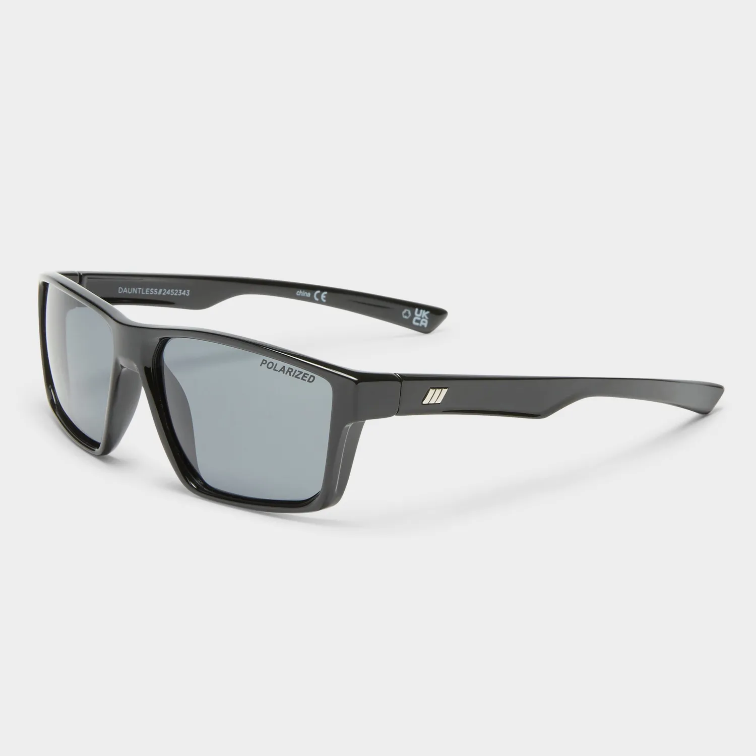 Le Specs Dauntless occhiali da sole neri avvolgenti